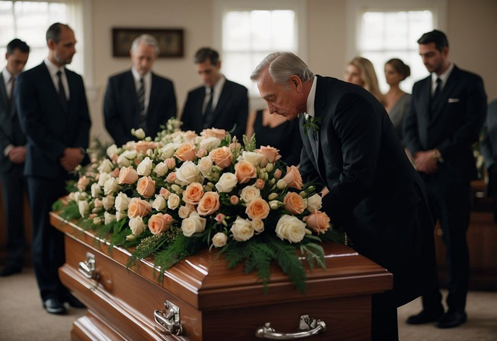 Arrange for funeral or memorial services