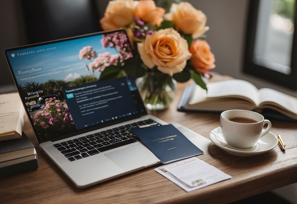 Handle social media accounts