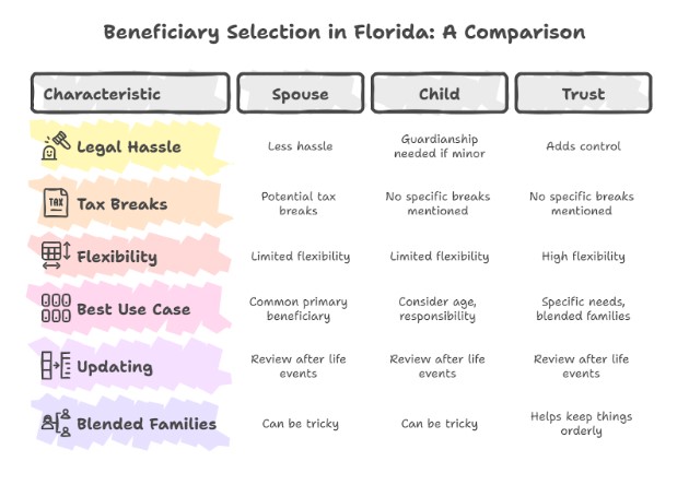 How to Choose the Right Beneficiaries in Florida
